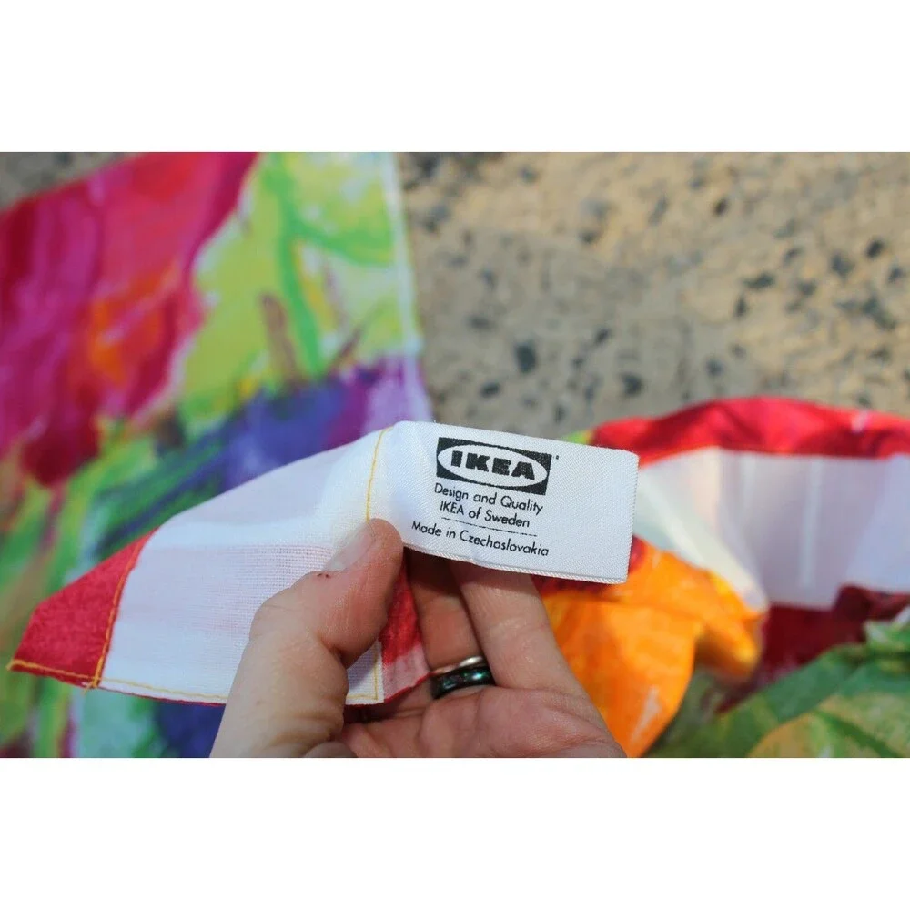 IKEA Curtain Mid Century Pattern Retro 54
